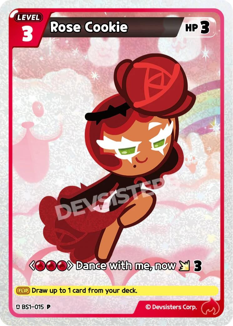 Image for Rose Cookie (BS1-015) [Promotion Cards] - CookieRun: Braverse TCG