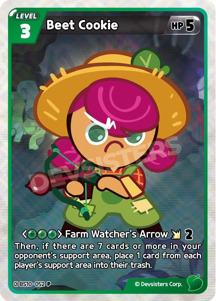 Image for Beet Cookie (BS10-052) [Promotion Cards] - CookieRun: Braverse TCG
