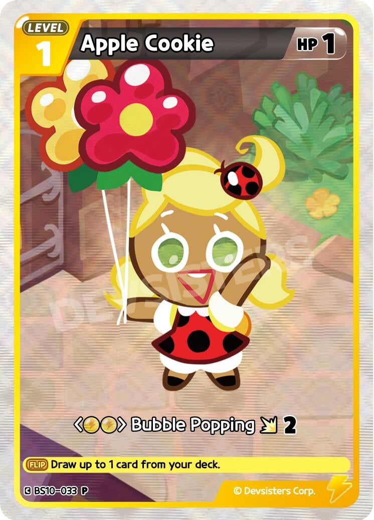 Image for Apple Cookie (BS10-033) [Promotion Cards] - CookieRun: Braverse TCG
