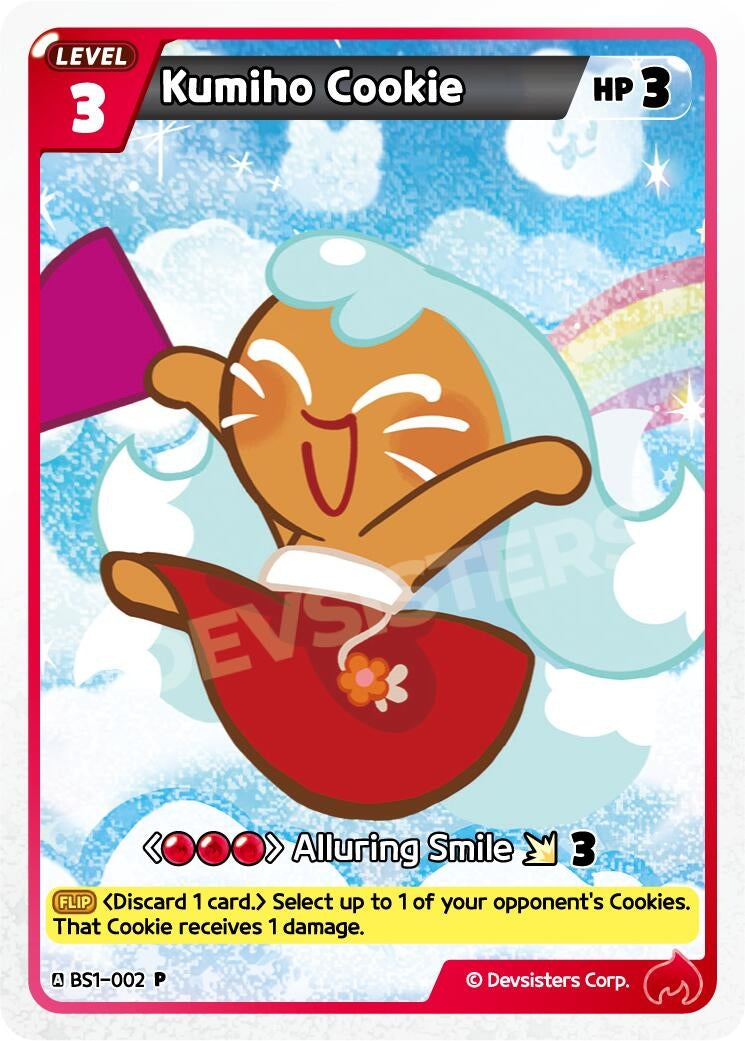 Image for Kumiho Cookie (BS1-002) [Promotion Cards] - CookieRun: Braverse TCG