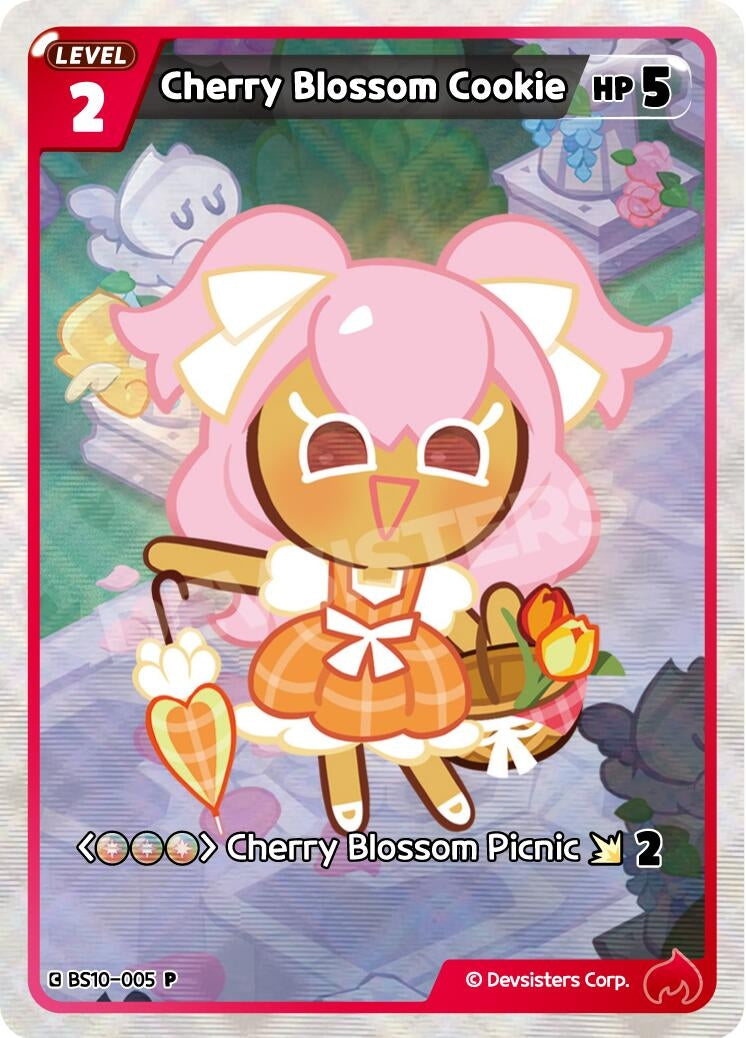 Image for Cherry Blossom Cookie (BS10-005) [Promotion Cards] - CookieRun: Braverse TCG