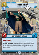 Ryder Azadi - Restored Governor (579) (Hyperspace Foil) (579) [Ashes of the Empire]