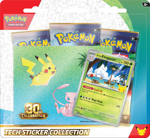 30th Celebration Tech Sticker Collection [Alolan Exeggutor]