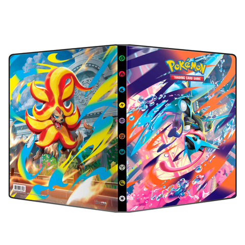 Ultra PRO: 9-Pocket Portfolio - Mega Evolution: Chaos Rising (Mega Greninja and Mega Pyroar)