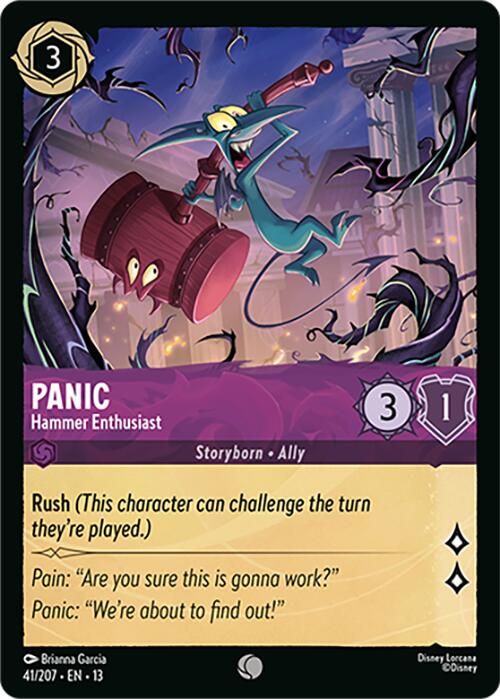 Panic - Hammer Enthusiast (41/204) [Attack of the Vine!]