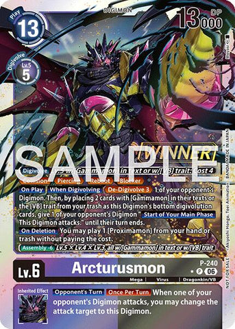 Arcturusmon [P-240] (Official Store Tournament 2026 Vol. 3 Winner) [Promotional Cards]