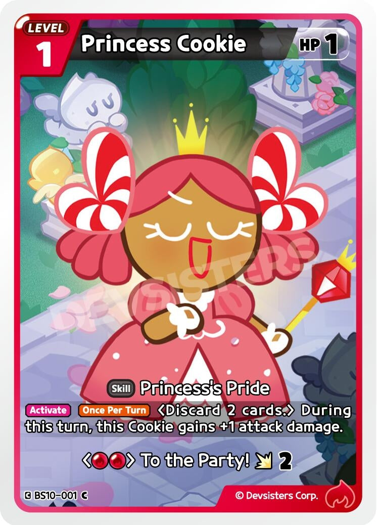 Image for Princess Cookie (BS10-001) [The Dark Enchantress War] - CookieRun: Braverse TCG