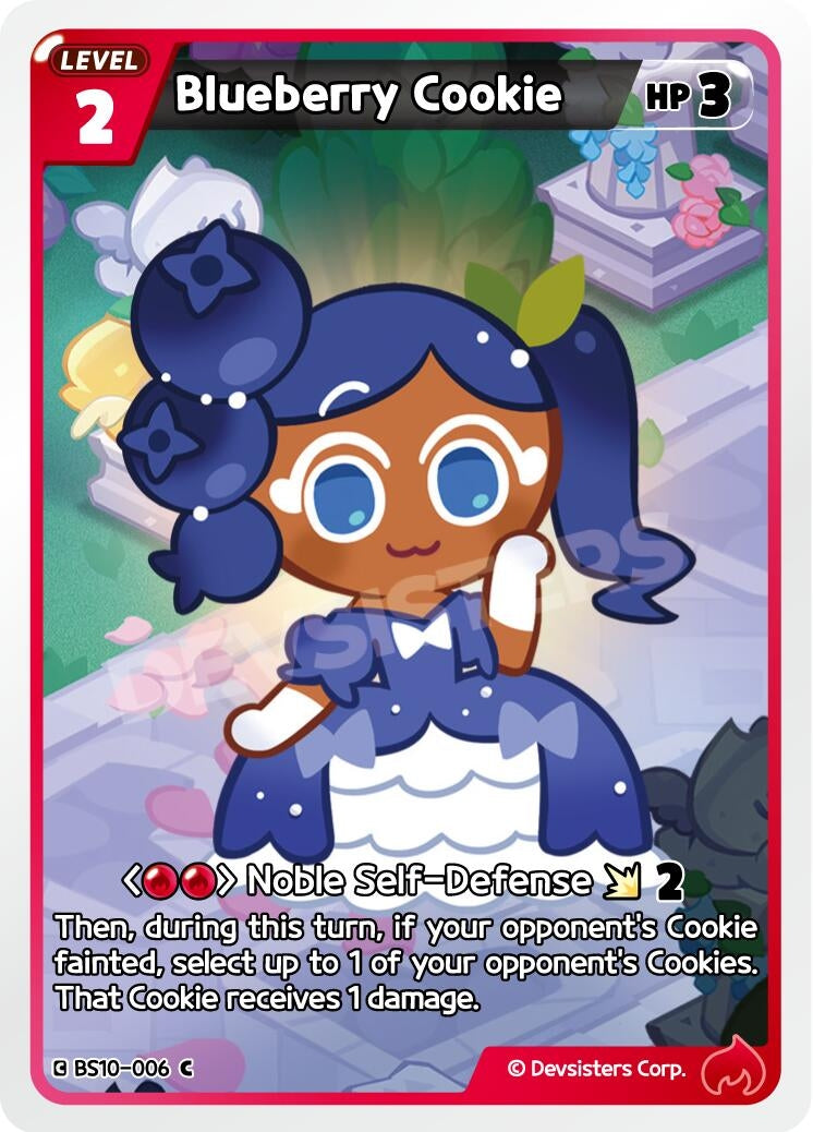 Image for Blueberry Cookie (BS10-006) [The Dark Enchantress War] - CookieRun: Braverse TCG