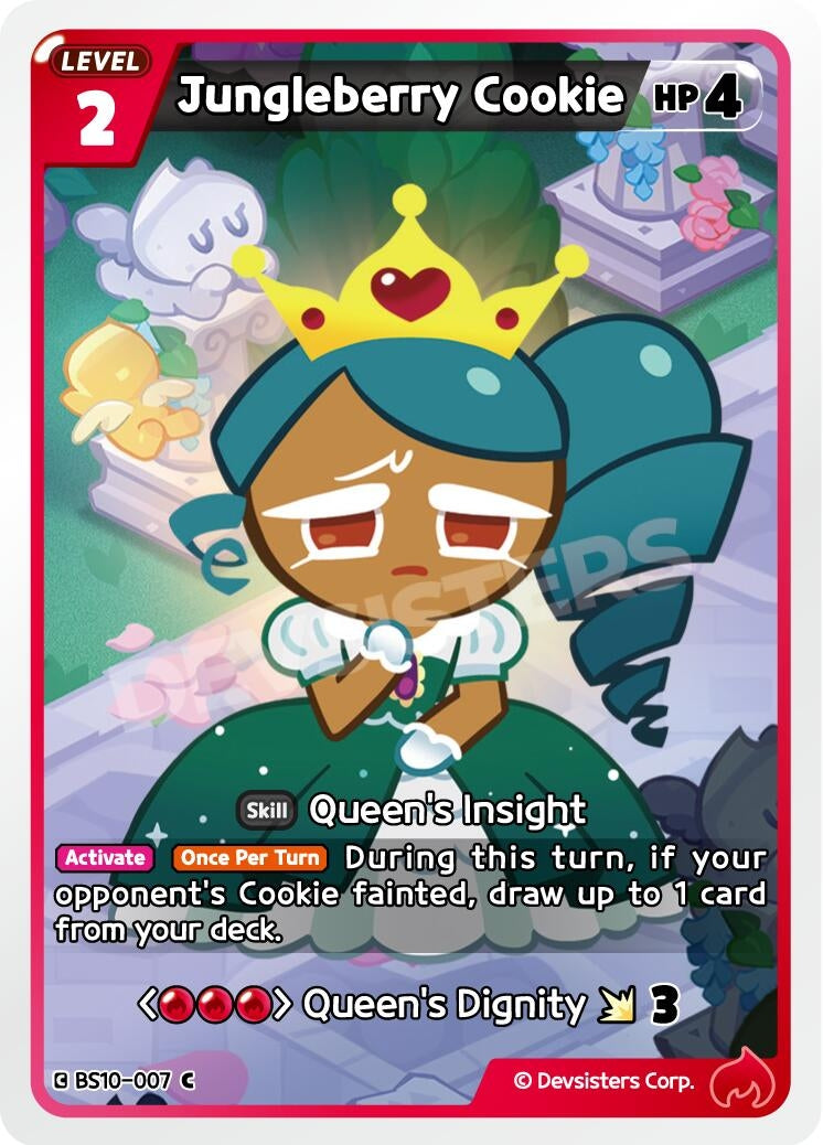 Image for Jungleberry Cookie (BS10-007) [The Dark Enchantress War] - CookieRun: Braverse TCG