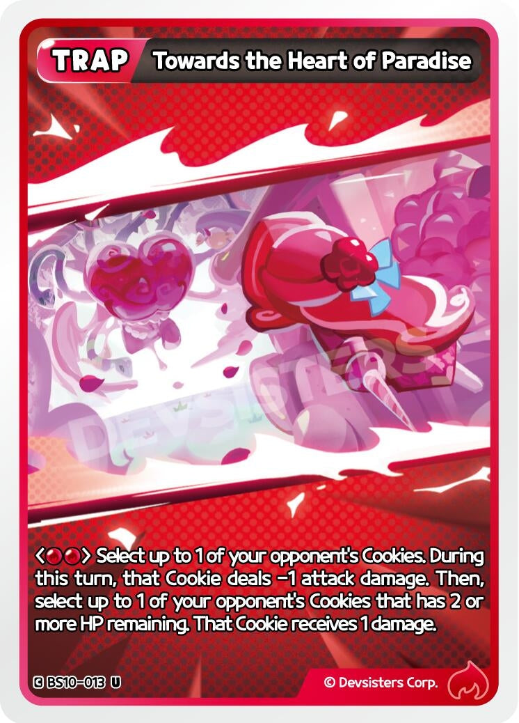Image for Towards the Heart of Paradise (BS10-013) [The Dark Enchantress War] - CookieRun: Braverse TCG
