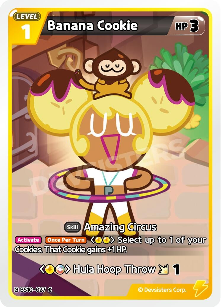 Image for Banana Cookie (BS10-027) [The Dark Enchantress War] - CookieRun: Braverse TCG