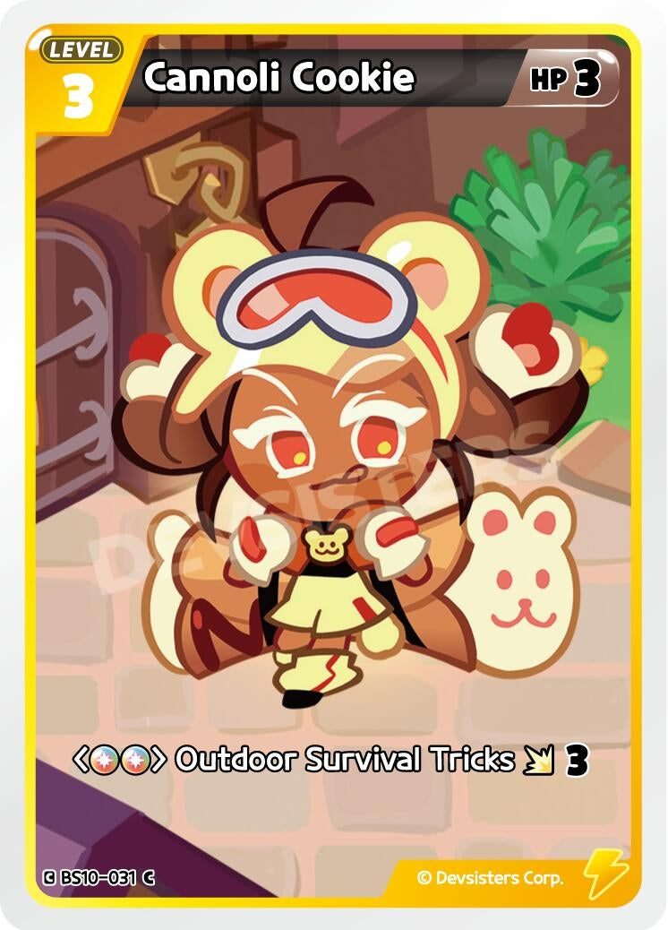Image for Cannoli Cookie (BS10-031) [The Dark Enchantress War] - CookieRun: Braverse TCG