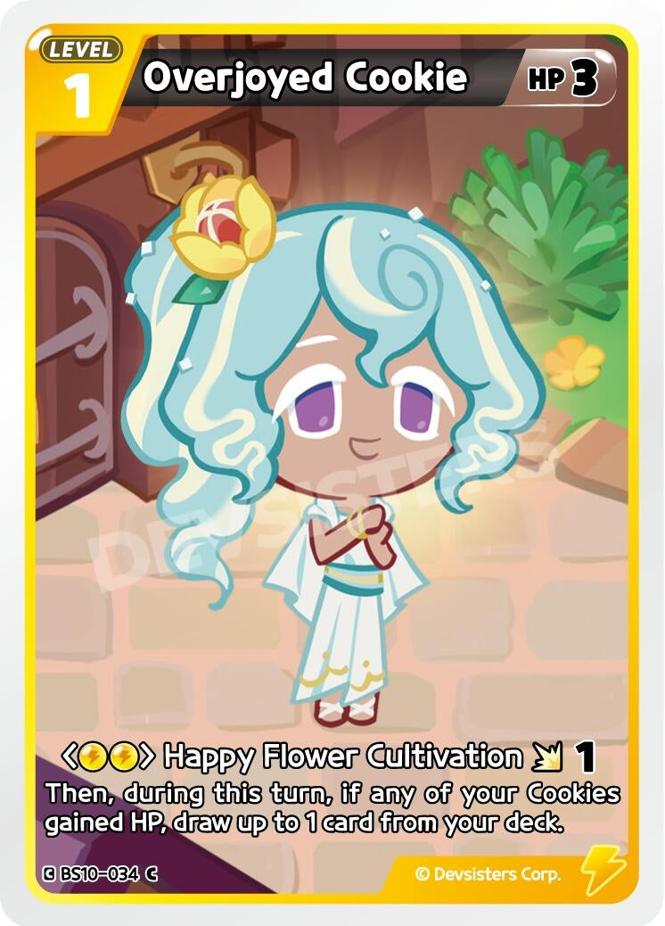 Image for Overjoyed Cookie (BS10-034) [The Dark Enchantress War] - CookieRun: Braverse TCG