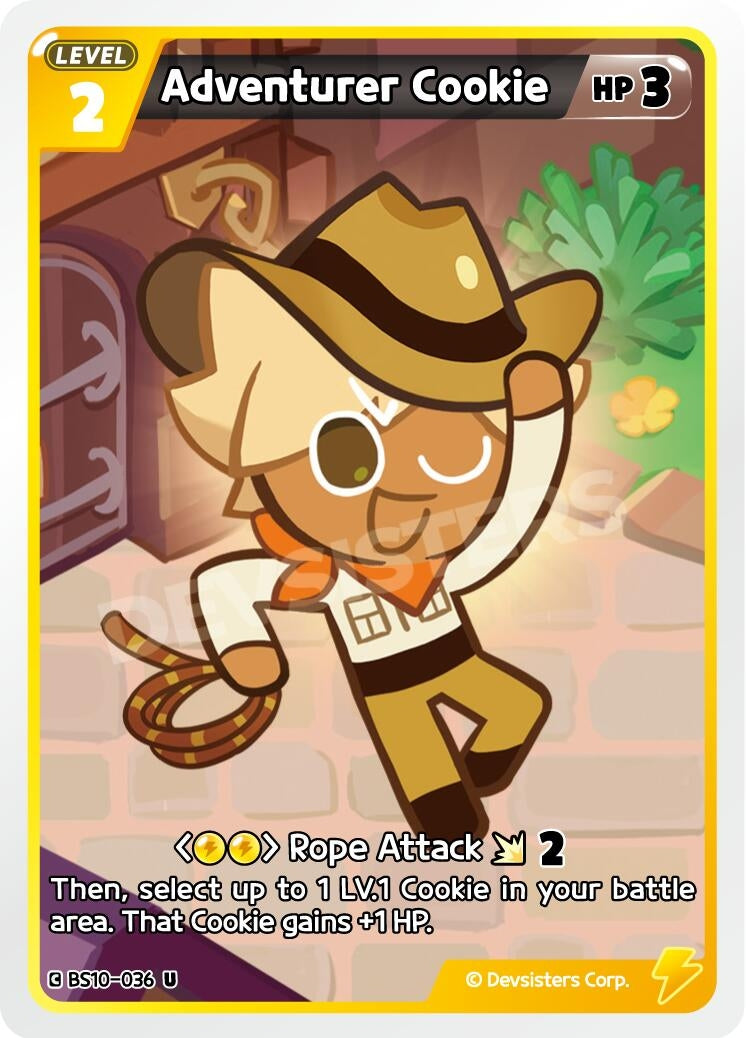 Image for Adventurer Cookie (BS10-036) [The Dark Enchantress War] - CookieRun: Braverse TCG