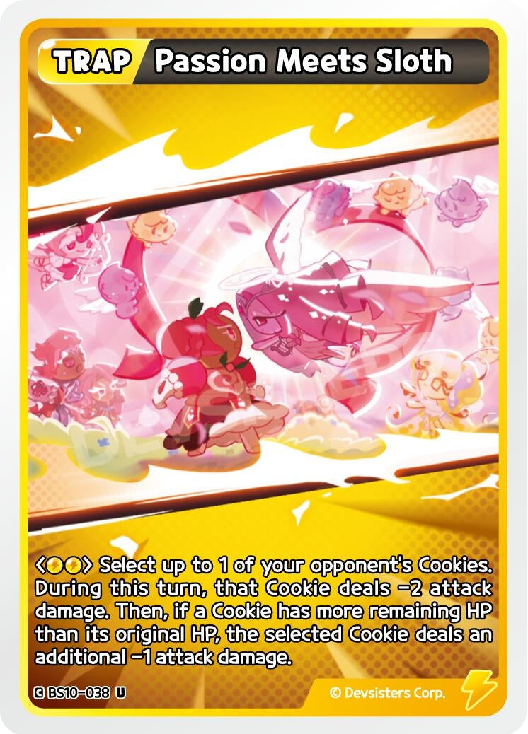 Image for Passion Meets Sloth (BS10-038) [The Dark Enchantress War] - CookieRun: Braverse TCG