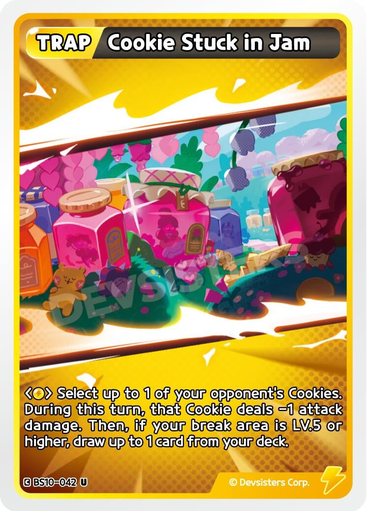 Image for Cookie Stuck in Jam (BS10-042) [The Dark Enchantress War] - CookieRun: Braverse TCG