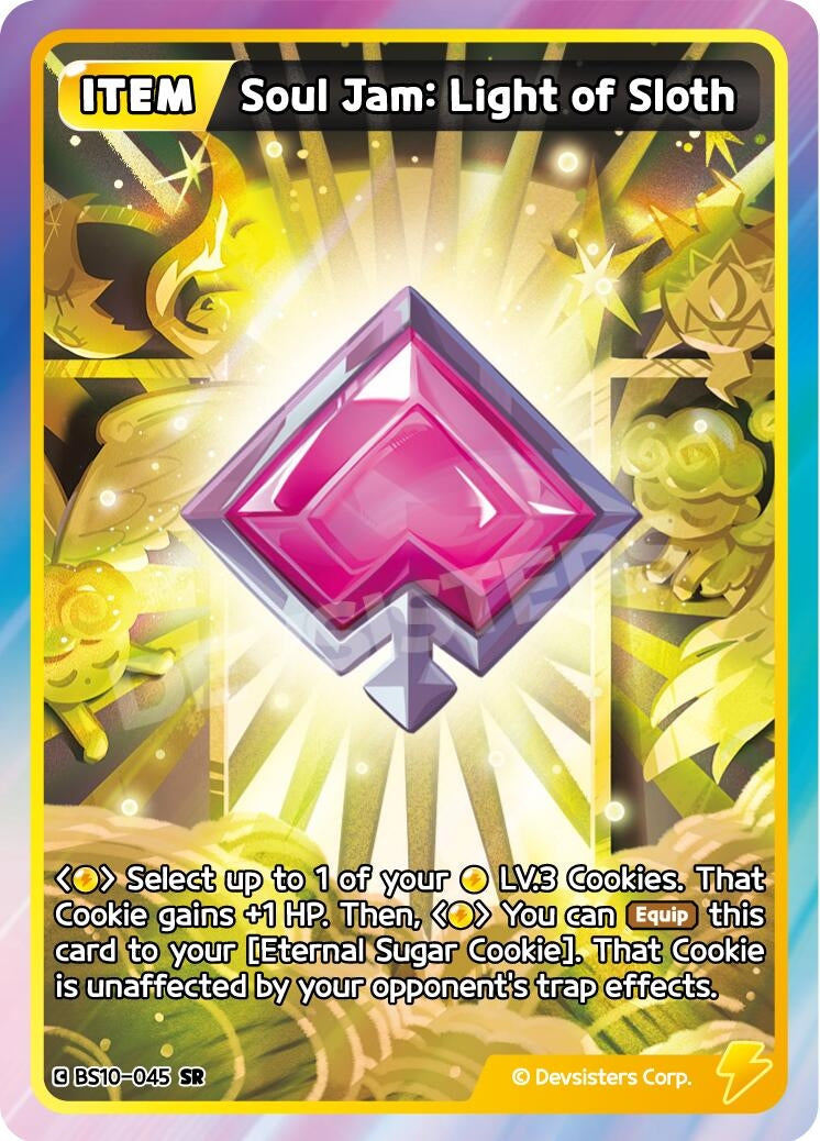 Image for Soul Jam: Light of Sloth (BS10-045) [The Dark Enchantress War] - CookieRun: Braverse TCG
