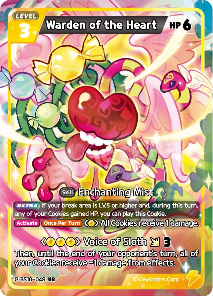 Image for Warden of the Heart (BS10-048) [The Dark Enchantress War] - CookieRun: Braverse TCG