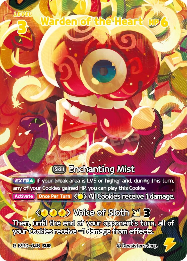 Image for Warden of the Heart (SUR) (BS10-048) [The Dark Enchantress War] - CookieRun: Braverse TCG
