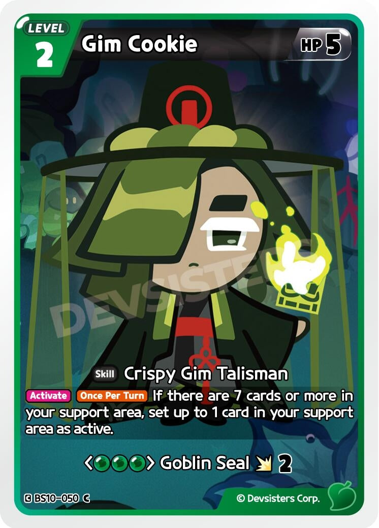 Image for Gim Cookie (BS10-050) [The Dark Enchantress War] - CookieRun: Braverse TCG