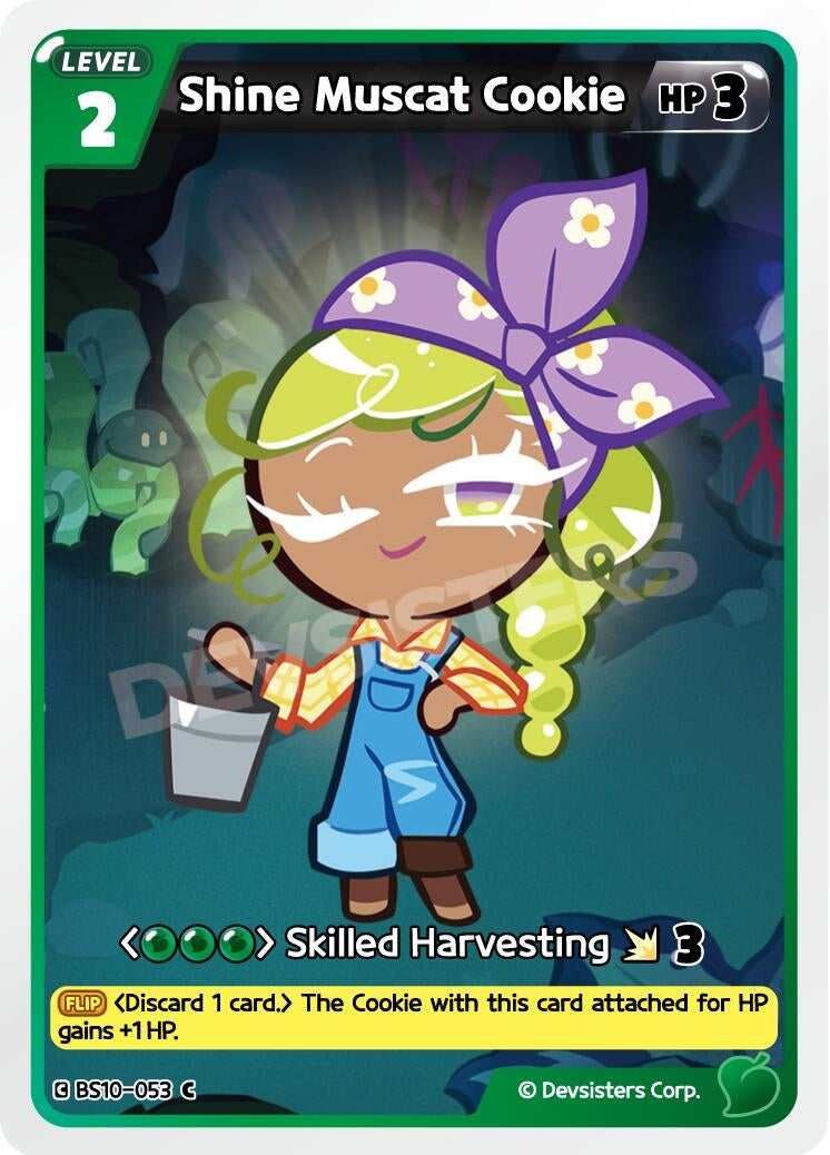 Image for Shine Muscat Cookie (053) (BS10-053) [The Dark Enchantress War] - CookieRun: Braverse TCG