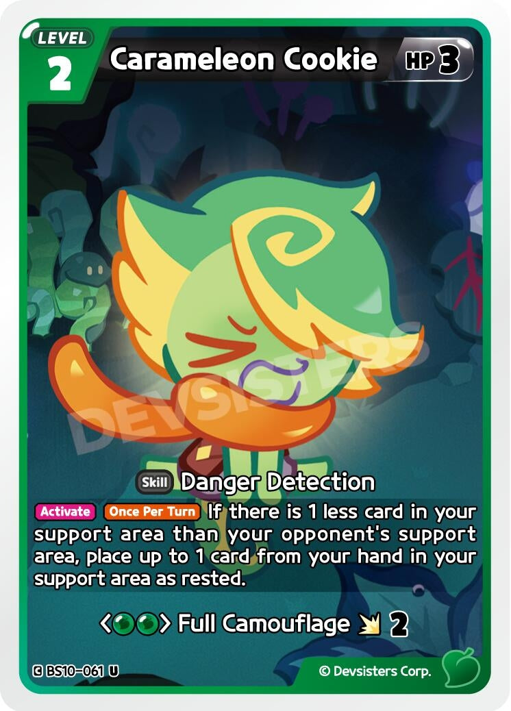 Image for Carameleon Cookie (BS10-061) [The Dark Enchantress War] - CookieRun: Braverse TCG