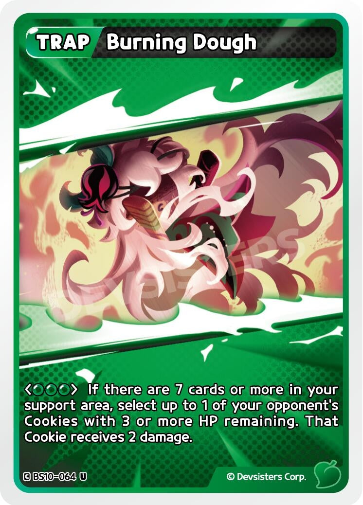 Image for Burning Dough (BS10-064) [The Dark Enchantress War] - CookieRun: Braverse TCG