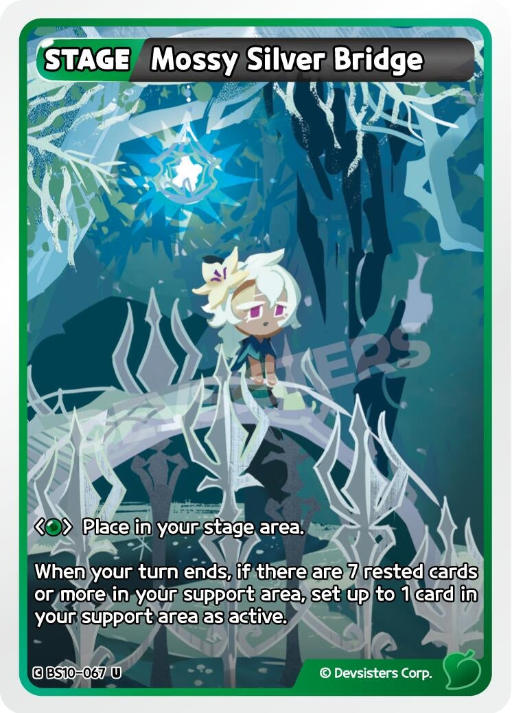 Image for Mossy Silver Bridge (BS10-067) [The Dark Enchantress War] - CookieRun: Braverse TCG