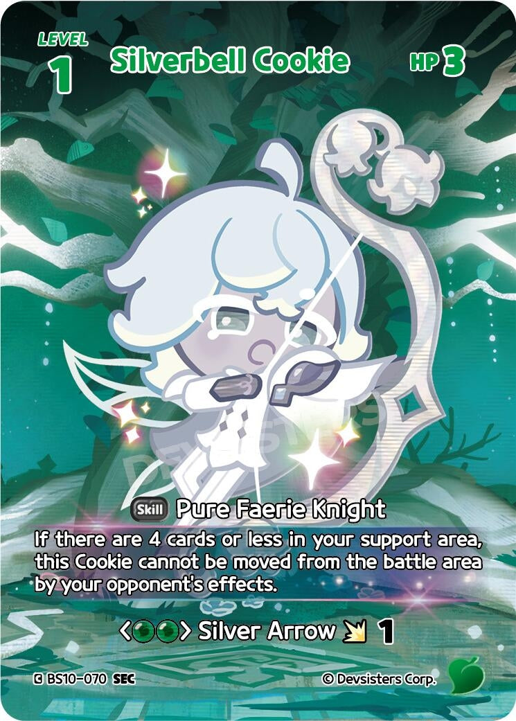 Image for Silverbell Cookie (070) (SEC) (BS10-070) [The Dark Enchantress War] - CookieRun: Braverse TCG