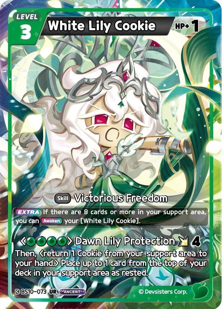Image for White Lily Cookie (073) (BS10-073) [The Dark Enchantress War] - CookieRun: Braverse TCG