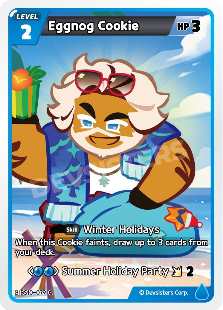 Image for Eggnog Cookie (BS10-079) [The Dark Enchantress War] - CookieRun: Braverse TCG