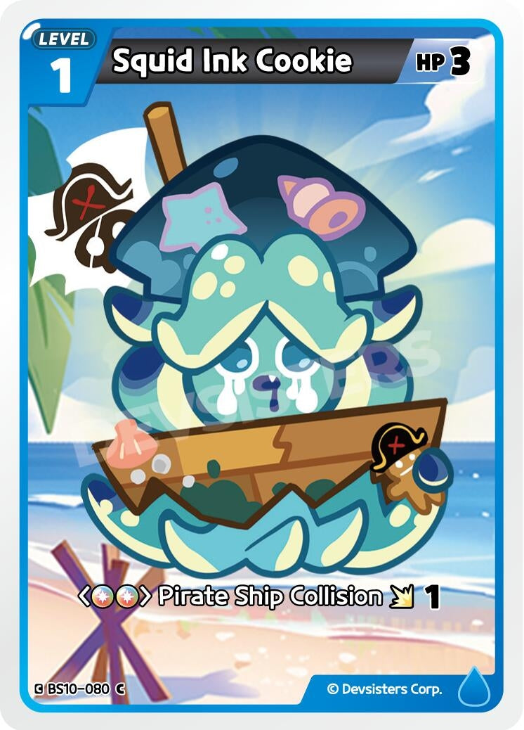 Image for Squid Ink Cookie (BS10-080) [The Dark Enchantress War] - CookieRun: Braverse TCG