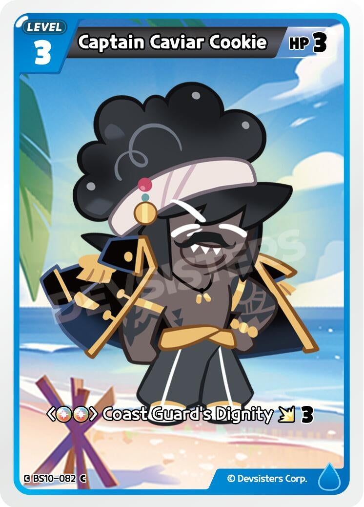 Image for Captain Caviar Cookie (BS10-082) [The Dark Enchantress War] - CookieRun: Braverse TCG