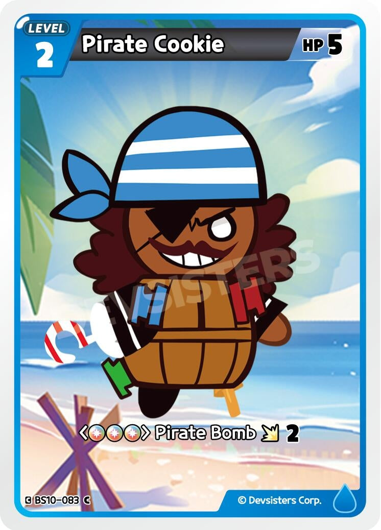 Image for Pirate Cookie (BS10-083) [The Dark Enchantress War] - CookieRun: Braverse TCG