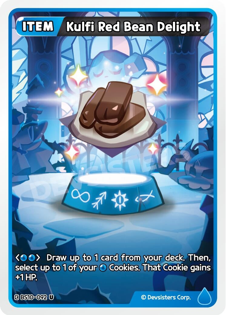 Image for Kulfi Red Bean Delight (BS10-092) [The Dark Enchantress War] - CookieRun: Braverse TCG