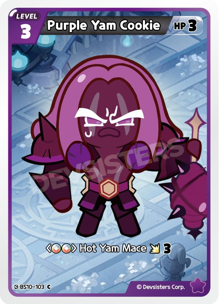 Image for Purple Yam Cookie (BS10-103) [The Dark Enchantress War] - CookieRun: Braverse TCG