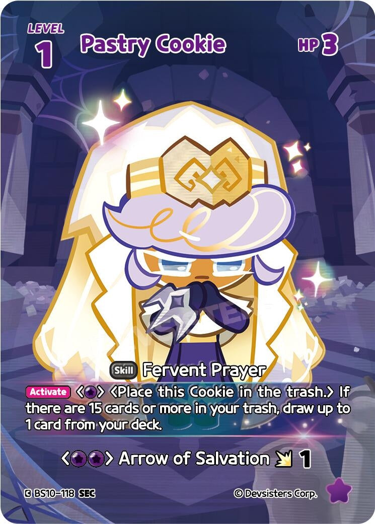 Image for Pastry Cookie (SEC) (BS10-118) [The Dark Enchantress War] - CookieRun: Braverse TCG