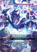 Image for Spectral Warmaster (SUR) (BS10-123) [The Dark Enchantress War] - CookieRun: Braverse TCG