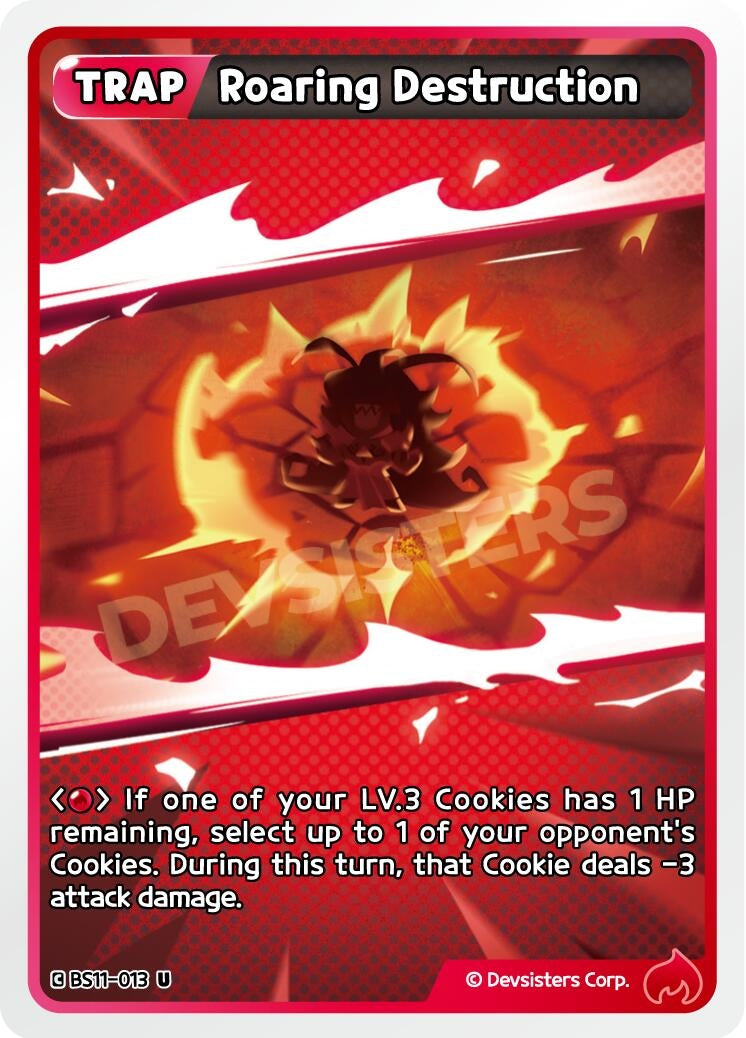 Image for Roaring Destruction (BS11-013) [The Dark Enchantress War] - CookieRun: Braverse TCG