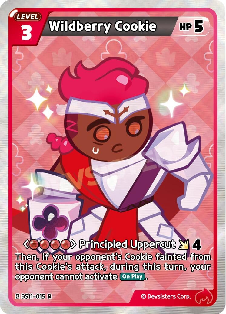 Image for Wildberry Cookie (015) (BS11-015) [The Dark Enchantress War] - CookieRun: Braverse TCG