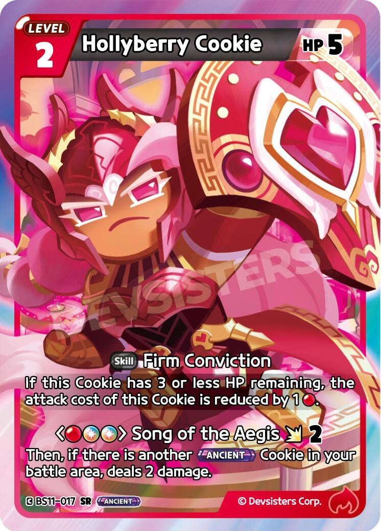 Image for Hollyberry Cookie (017) (BS11-017) [The Dark Enchantress War] - CookieRun: Braverse TCG