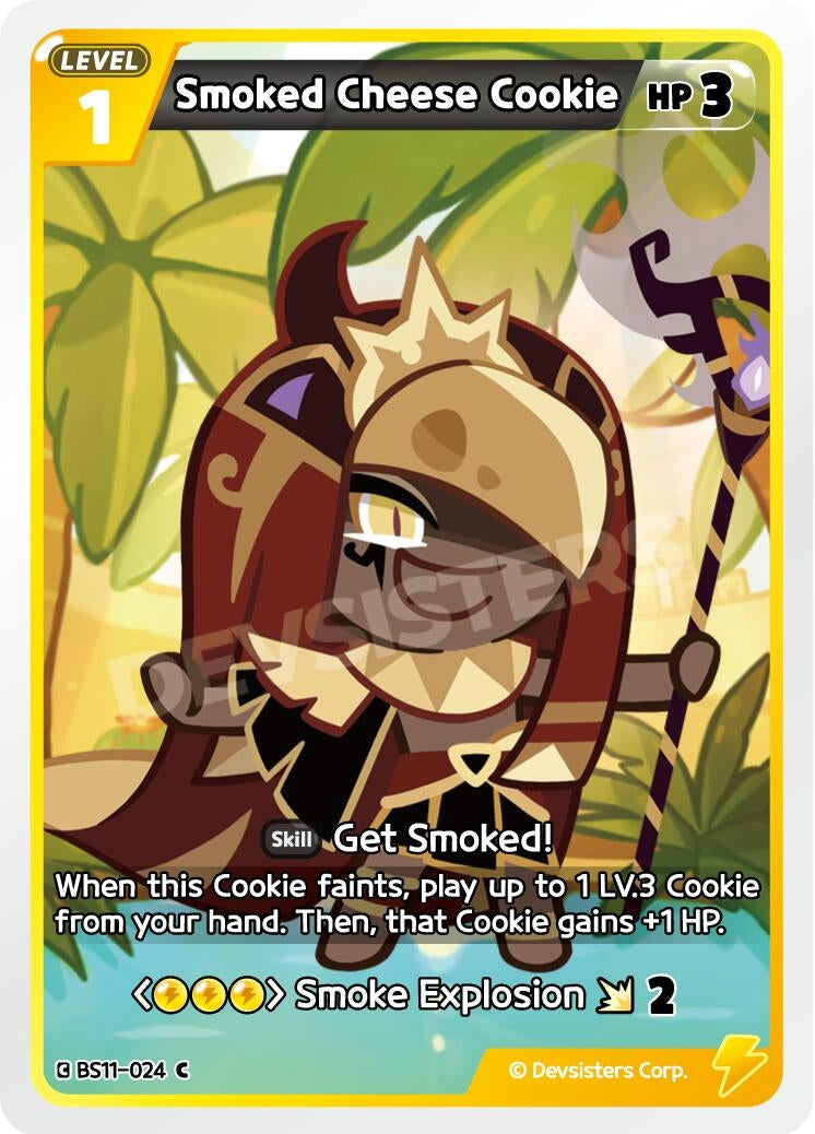 Image for Smoked Cheese Cookie (BS11-024) [The Dark Enchantress War] - CookieRun: Braverse TCG