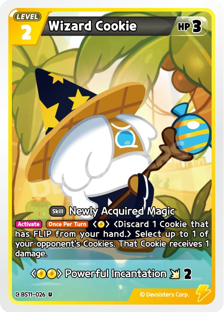 Image for Wizard Cookie (BS11-026) [The Dark Enchantress War] - CookieRun: Braverse TCG