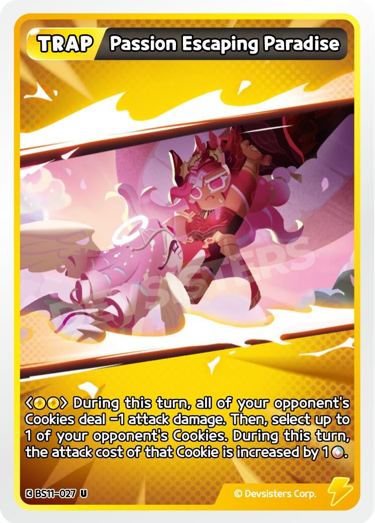 Image for Passion Escaping Paradise (BS11-027) [The Dark Enchantress War] - CookieRun: Braverse TCG