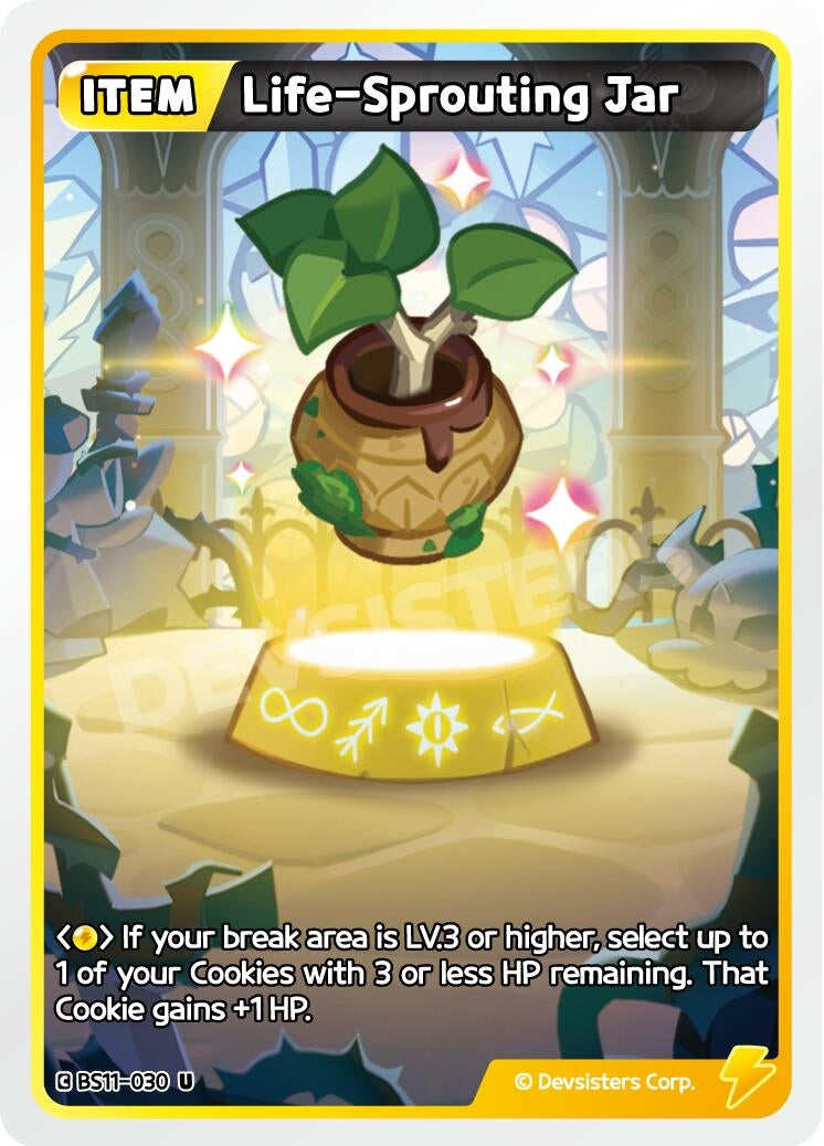 Image for Life-Sprouting Jar (BS11-030) [The Dark Enchantress War] - CookieRun: Braverse TCG