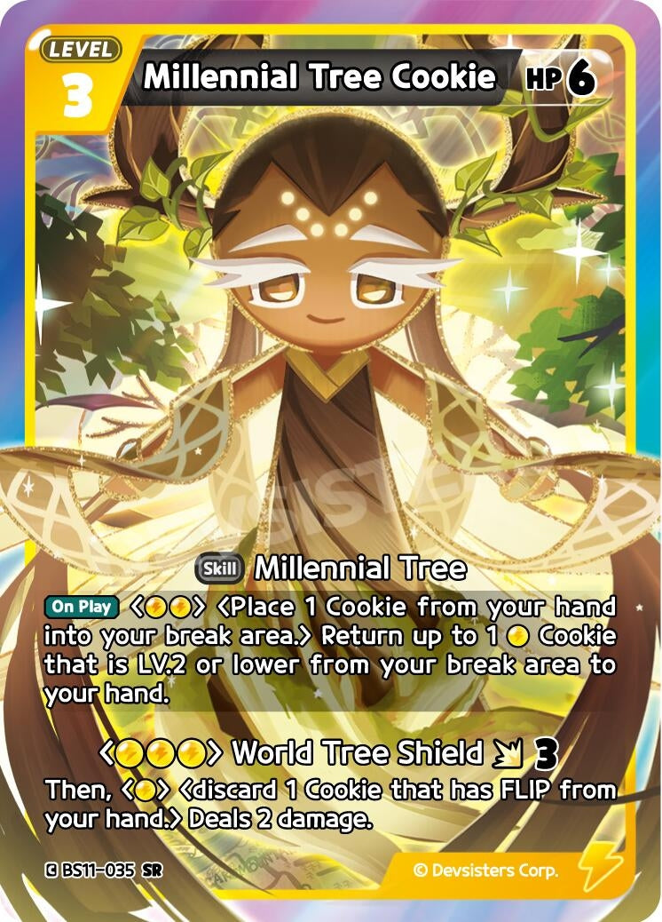 Image for Millennial Tree Cookie (BS11-035) [The Dark Enchantress War] - CookieRun: Braverse TCG