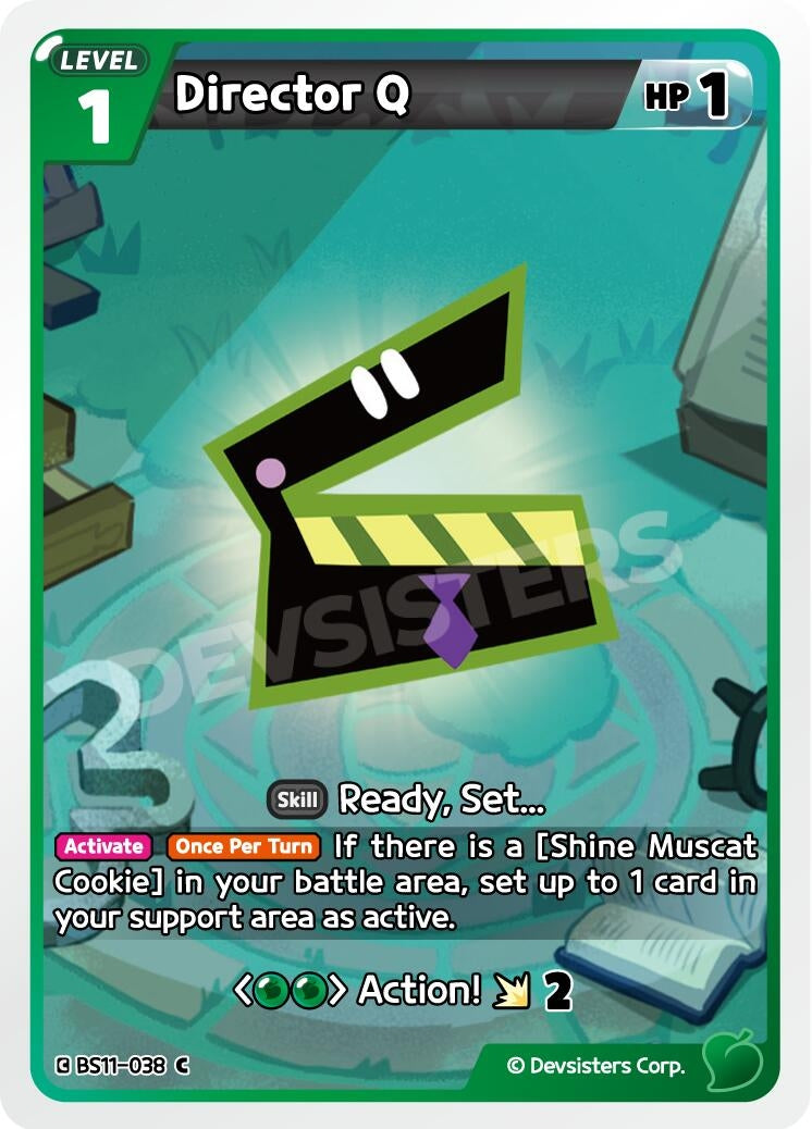Image for Director Q (BS11-038) [The Dark Enchantress War] - CookieRun: Braverse TCG