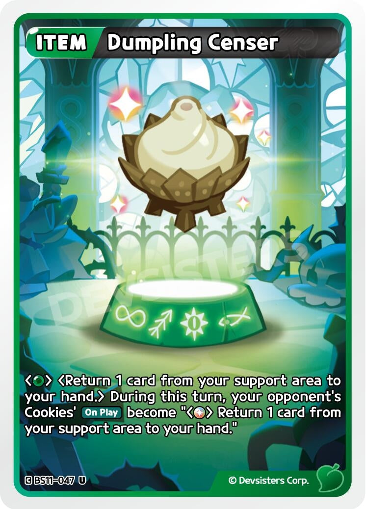 Image for Dumpling Censer (BS11-047) [The Dark Enchantress War] - CookieRun: Braverse TCG