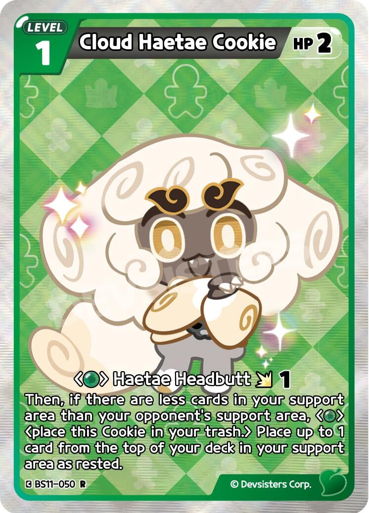 Image for Cloud Haetae Cookie (BS11-050) [The Dark Enchantress War] - CookieRun: Braverse TCG