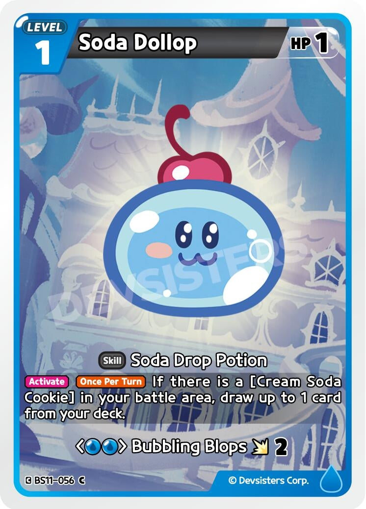 Image for Soda Dollop (BS11-056) [The Dark Enchantress War] - CookieRun: Braverse TCG